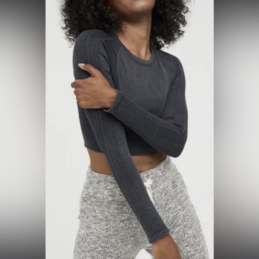 Aerie OFFLINE Big Chill seamless crop top size  small